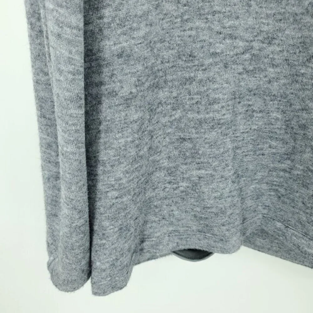 Betabrand LuxeMelange Double Breasted Blazer XL Charcoal Gray